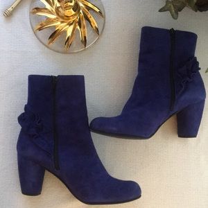 Jon Josef Navy Blue Booties 🆕